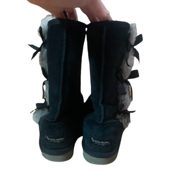 Koolaburra by Ugg Victoria Black Boots | Sz 6 - Picture 2 of 4